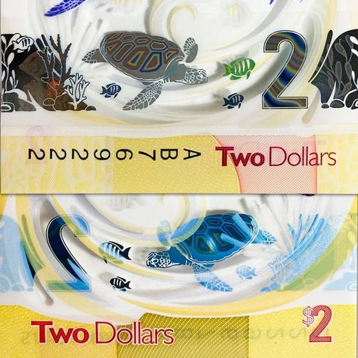 【获奖纪念钞】东加勒比中央银行成立40周年纪念钞 塑料钞 商品图8