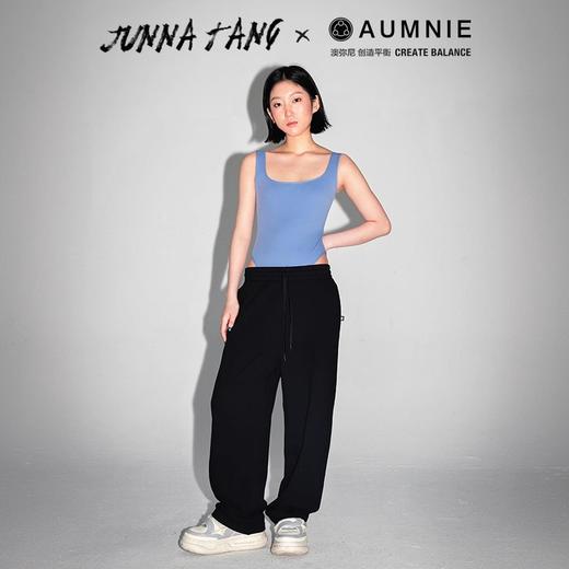 AUMNIE澳弥基础高开叉连体背心裸感透气瑜伽健身运动内衣可外穿女 商品图2