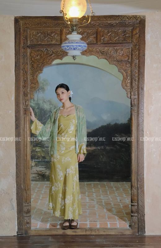 【门店同款】ENJOY夏季云敛-江南玉露吊带裙 158546687 商品图7