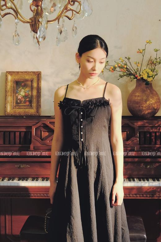 【门店同款】ENJOY夏季胸前立体花朵吊带裙 158400813 商品图2