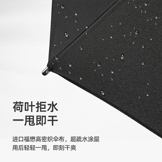 法国MC marieclaire雨伞男士晴雨两用太阳伞自动雨伞大号黑色雨伞 商品图7