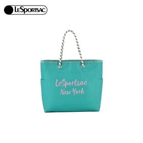 【皮具】LESPORTSAC Market2024系列夏季浪漫印花托特包