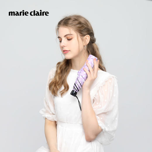 法国MC marieclaire防晒伞遮阳伞女防晒紫外线太阳伞晴雨小巧便携 商品图12