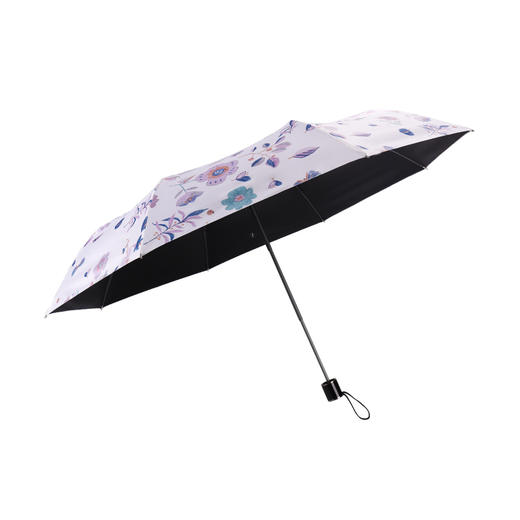 法国MC marieclaire遮阳伞防晒伞太阳伞女防紫外线晴雨两用黑胶伞 商品图3