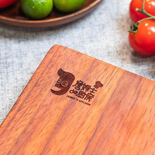 南美花梨木砧板 | 詹厨定制 进口南美花梨木 整木切割不易开裂 无胶水无漆无蜡 防霉抗菌 家庭必备菜板 商品图6