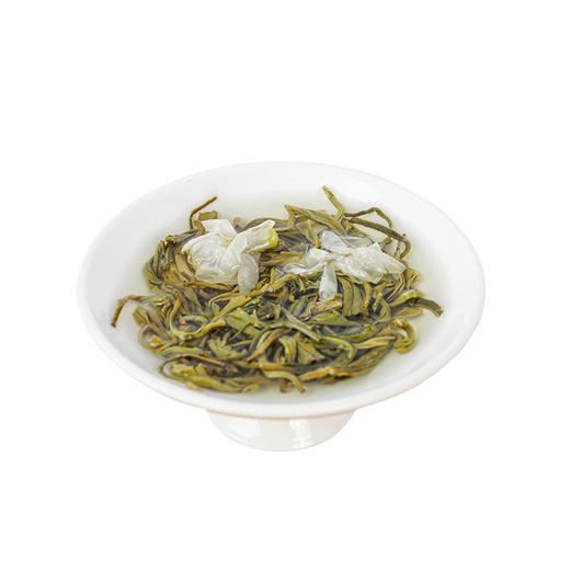 【花香如梦鬓如丝 一笑相逢双玉树】花茶广西横县茶 绿茶 新茶 炒花卷毛峰 100g装 浓香型茉莉花茶-QQ 商品图4