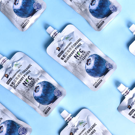 山货叔NFC有机蓝莓原浆100ml*10 商品图1