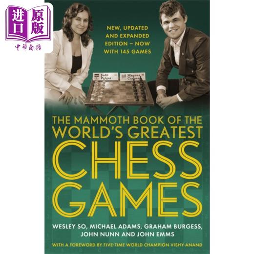 【中商原版】猛犸象世界国际象棋游戏大全 The Mammoth Book of the World's Greatest Chess Games 英文原版 GRAHAM BURGESS 商品图0