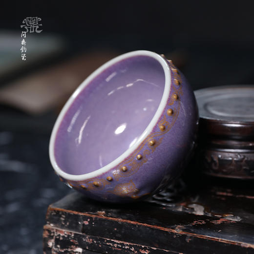 问鼎钧瓷梦鼎系列己亥战鼓杯（螭龙圈纹）（缺货） 商品图2