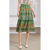 乔万尼夏季真丝半身裙100%桑蚕丝法式a字裙EM2D817 商品缩略图1