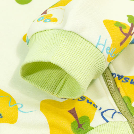 贝贝怡童装儿童秋季外套连帽2024新款男女童连帽卫衣开衫秋装上衣ZB3DS027 商品图5