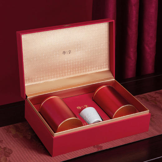 尊享皮盒【钛合金2圆罐•红】105元一套 /共12套 商品图1