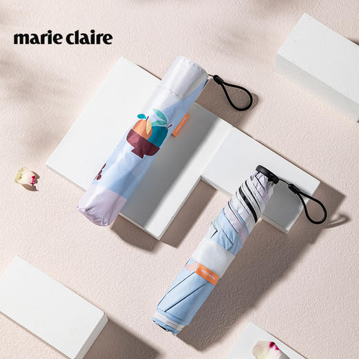 法国MC marie claire超轻遮阳伞女防晒伞防紫外线便携晴雨太阳伞 商品图9