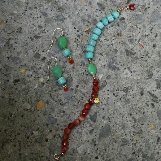 SpoiledBrat Jewelry撞色宝石手链 商品图1