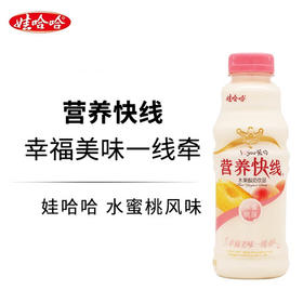 娃哈哈营养快线水蜜桃味500ml(6902083894245)