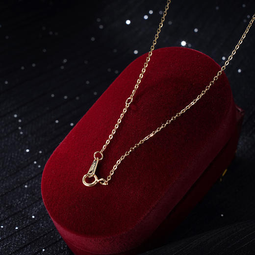 子佩集S925银【清隅】套链项链【YL-4307201】纯银时尚蛋白石镀金2404 商品图5