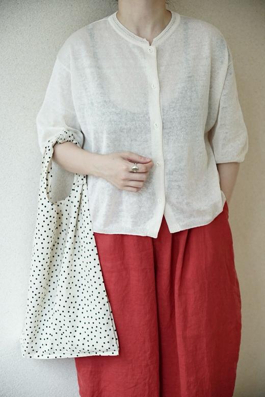 Atelier d'antan3色麻质针织上衣 商品图0