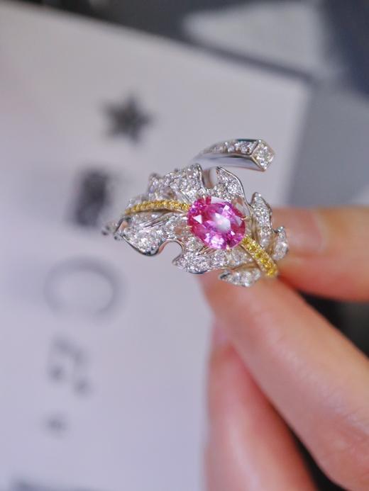 1.52ct 7.51g 帕帕拉恰戒指 商品图1