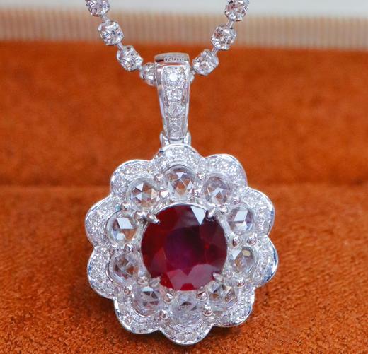 1.26ct 红宝石吊坠 商品图3