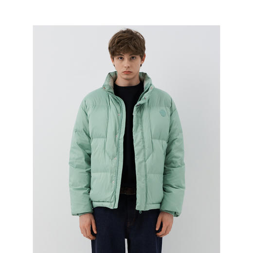 Teenie Weenie小熊男装冬季时尚宽松休闲立领羽绒服外套TNJD248923V 商品图1