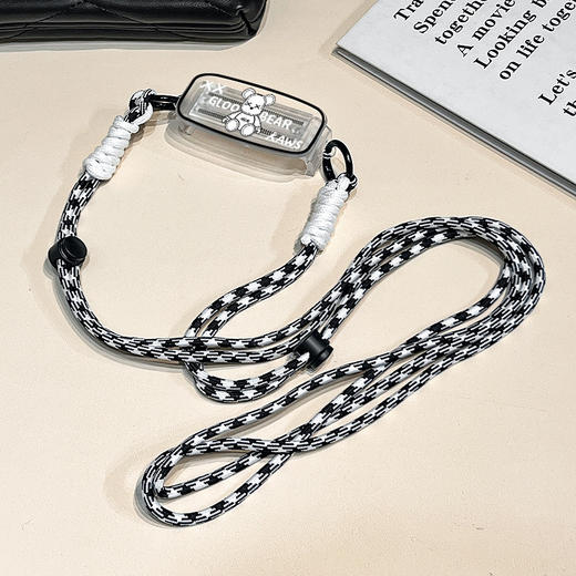 夏日ins风网红【背夹斜挎适用手机壳链条挂绳】通用挂脖可拆卸可调节手机挂绳 商品图13