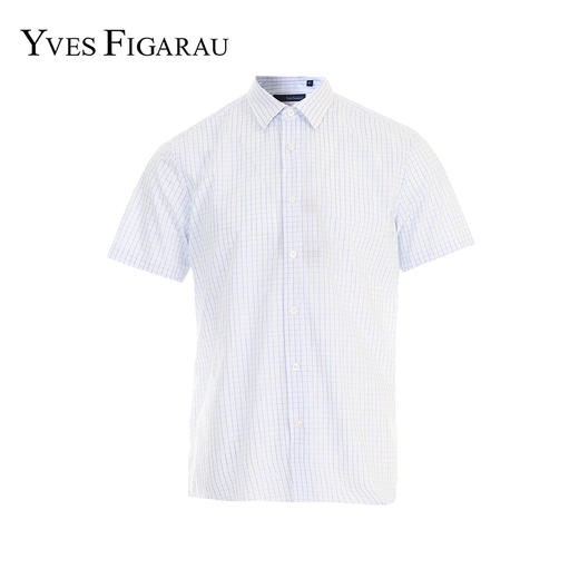 YvesFigarau伊夫·费嘉罗正装短袖衬衫930417 商品图0