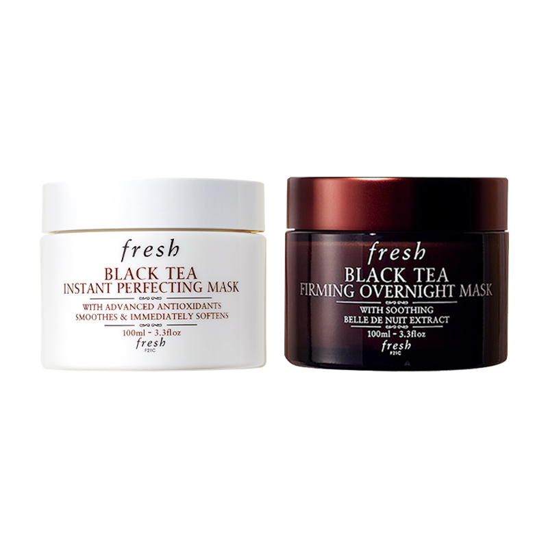 【保税仓】馥蕾诗 红茶面膜套装2件装 (白罐100ml+黑罐100ml）（效期至26年4月）