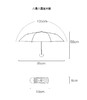 左都防晒伞女防紫外线雨伞晴雨两用mini口袋遮阳伞 商品缩略图13