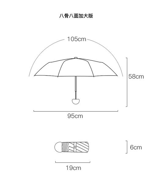 左都防晒伞女防紫外线雨伞晴雨两用mini口袋遮阳伞 商品图13