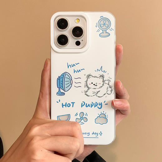 【夏天冰感磨砂iPhone14苹果13手机壳】15promax猫咪12防摔11大孔XR透明壳 商品图11