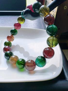 29.7g 9.7mm 碧玺手链