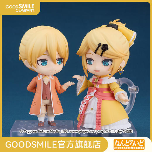 【GSC积分兑换】粘土人 镜音连 恶之召使Ver./镜音铃 恶之娘Ver. Character Vocal系列02 镜音铃・连 商品图0