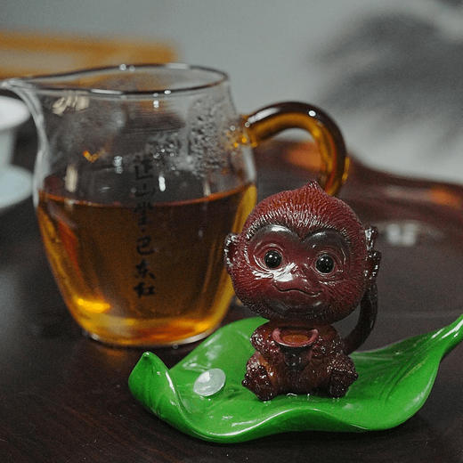 正山堂 巴东红小神农架金丝猴变色茶宠 茶盘小摆件可爱创意茶具茶玩 商品图4