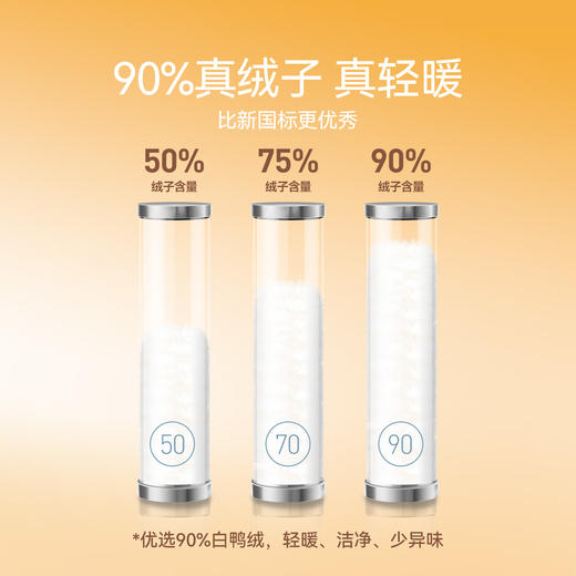 【轻薄5~15℃】男女童发热三防羽绒服冬季新款安奈儿童装EM445503 商品图2