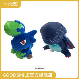 【GSC现货】怪物猎人 毛绒玩偶 黑蚀龙/碎龙 （复刻）