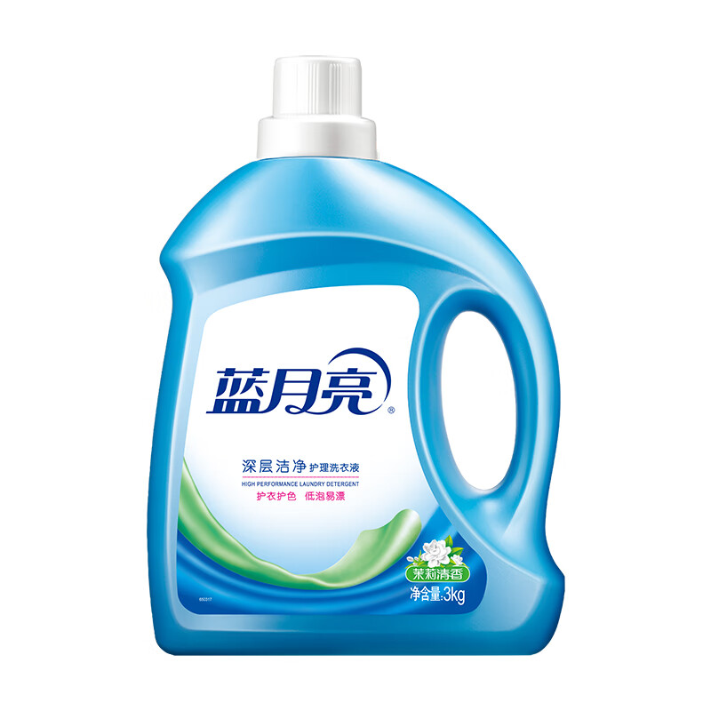 蓝月亮深层洁净护理洗衣液茉莉清香3kg