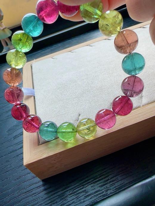 29.9g 10mm 碧玺手链 商品图5