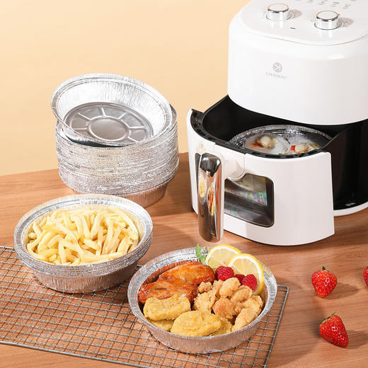 美丽雅空气炸锅铝箔盘10只入 商品图0