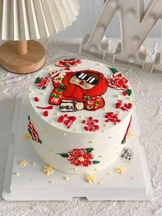 【生日蛋糕】人间富贵花 商品图0