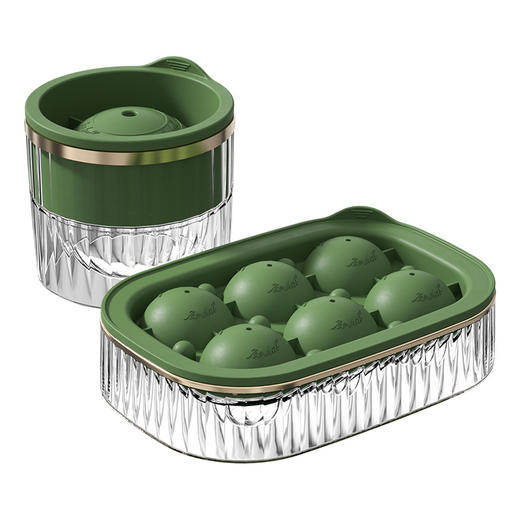 新款轻奢威士忌圆形大冰球速冻易脱模家用食品级冰球模具冰格制冰 商品图4