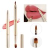 伸缩双头口红刷便携式带盖唇刷初学者唇线笔涂口红专用 商品缩略图0