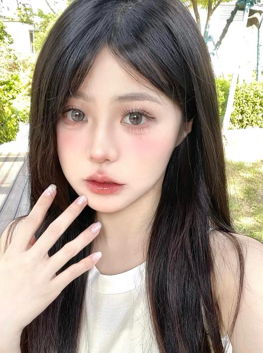 ginomii 半年抛 浆果分子/时光机/小苏打 14.2mm 紫/灰/棕拍下即为一副两片 商品图5