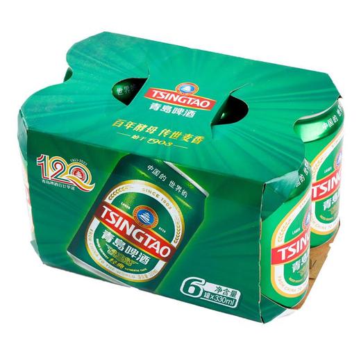 青岛啤酒经典330ml*6 商品图0