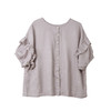 圆领亚麻衬衫 商品缩略图1
