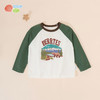 贝贝怡童装男童全棉长袖T恤2024秋新品撞色插肩袖打底衫柔软舒适ZB3DS009 商品缩略图2