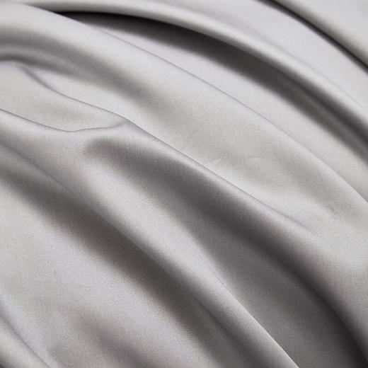红蜻蜓亲肤棉床上单被套学生宿舍 100支长绒棉贡缎四件套 -太空灰 被套200*230cm 商品图5
