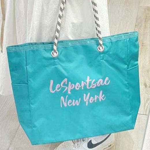 【皮具】LESPORTSAC Market2024系列夏季浪漫印花托特包 商品图1