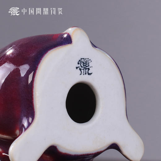 问鼎钧瓷唐白兔茶宠摆件(缺货) 商品图3