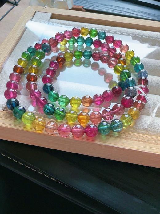 32g 6mm 碧玺手链 商品图6