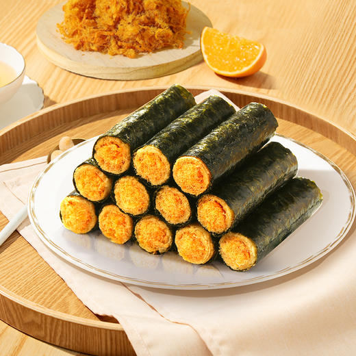 【新品】苔脆啦_香酥海苔卷/肉松味/计量称重（约45包） -zl 商品图3